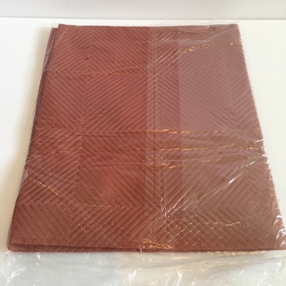 Burnt Orange Quilted Runner - Picture 5 of 5